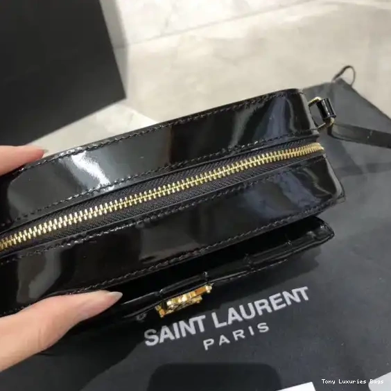 Tony Luxuries Vicky leather YSL Patent 0618